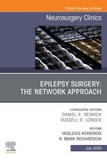 Cover: Epilepsy Surgery: The Network Approach, An Issue of Neurosurgery Clinics of North America, E-Book - Elsevier