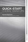 Cover: Quick-Start Choral Warm-Ups - Singer Edition for Treble Voices - Heritage Music Press