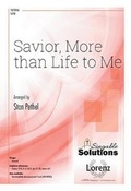 Cover: Savior, More than Life to Me - Lorenz