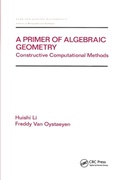 Cover: A Primer of Algebraic Geometry - CRC Press