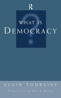 Cover: What Is Democracy? - Routledge