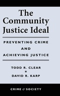 Cover: The Community Justice Ideal - Routledge