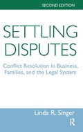 Cover: Settling Disputes - Routledge