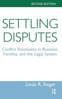 Abbildung von: Settling Disputes - Routledge