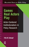 Cover: Games Real Actors Play - Routledge