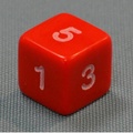 Cover: Dice - Numbers 1 - 6 - Collins