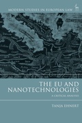 Cover: The EU and Nanotechnologies - Hart Publishing