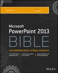 Cover: PowerPoint 2013 Bible - Wiley