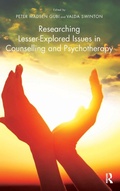 Cover: Researching Lesser-Explored Issues in Counselling and Psychotherapy - Routledge