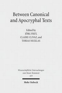 Abbildung von: Between Canonical and Apocryphal Texts - Mohr Siebeck