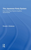 Cover: The Japanese Party System - Routledge