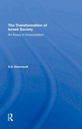Cover: The Transformation Of Israeli Society - Routledge
