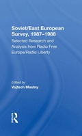 Cover: Soviet/East European Survey, 1987-1988 - Routledge