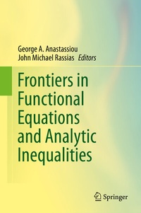 Abbildung von: Frontiers in Functional Equations and Analytic Inequalities - Springer