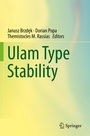 Cover: Ulam Type Stability - Springer