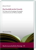 Cover: Das Gesch&auml;ft mit der Unzucht - Harrassowitz Verlag
