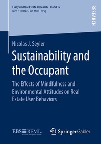 Abbildung von: Sustainability and the Occupant - Springer Gabler
