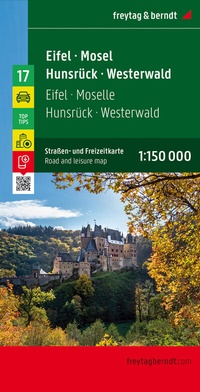 Abbildung von: Eifel - Mosel - Hunsrück - Westerwald, Straßen- und Freizeitkarte 1:150.000 - Freytag-Berndt und ARTARIA
