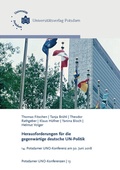 Cover: Herausforderungen f&uuml;r die gegenw&auml;rtige deutsche UN-Politik - Universit&auml;tsverlag Potsdam