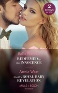 Cover: Redeemed By Her Innocence / Sheikh's Royal Baby Revelation - Mills & Boon