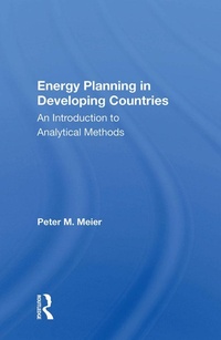 Enlarge image Cover: Energy Planning In Developing Countries - Routledge