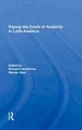 Cover: Paying The Costs Of Austerity In Latin America - Routledge