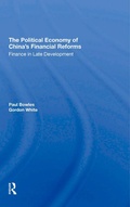 Cover: The Political Economy Of China's Financial Reforms - Routledge