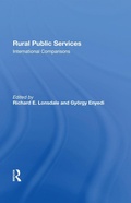 Cover: Rural Public Services - Routledge