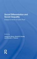 Cover: Social Differentiation And Social Inequality - Routledge