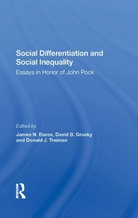 Enlarge image Cover: Social Differentiation And Social Inequality - Routledge