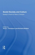 Cover: Soviet Society And Culture - Routledge
