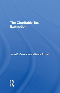 Enlarge image Cover: The Charitable Tax Exemption - Routledge