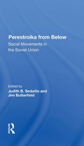 Cover: Perestroika From Below - Routledge