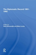 Cover: The Diplomatic Record 19911992 - Routledge
