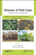 Cover: Diseases of Field Crops Diagnosis and Management - Apple Academic Press Inc.