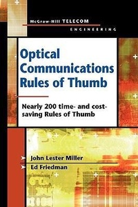 Enlarge image Cover: Optical Communications Rules of Thumb - McGraw-Hill Inc.,US