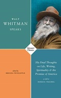 Cover: Walt Whitman Speaks - Carcanet Classics