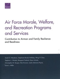 Enlarge image Cover: Air Force Morale, Welfare, and Recreation Programs and Services - RAND