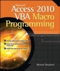 Cover: Microsoft Access 2010 VBA Macro Programming - McGraw-Hill Education