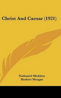 Enlarge image Cover: Christ and Caesar (1921) - Kessinger Publishing