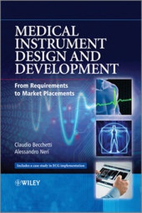Abbildung von: Medical Instrument Design and Development - Wiley