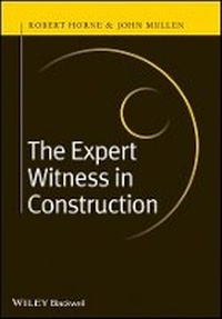 Enlarge image Cover: The Expert Witness in Construction - Wiley