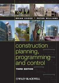 Enlarge image Cover: Construction Planning, Programming and Control - Wiley-Blackwell