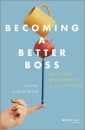 Cover: Becoming A Better Boss - Jossey-Bass