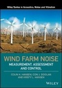 Cover: Wind Farm Noise - Measurement, Assessment - Wiley