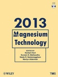 Cover: Magnesium Technology 2013 - Wiley-TMS