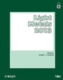 Cover: Light Metals 2013 - Wiley-TMS
