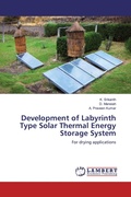 Cover: Development of Labyrinth Type Solar Thermal Energy Storage System - LAP Lambert Academic Publishing