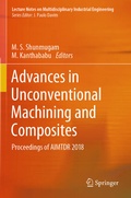 Cover: Advances in Unconventional Machining and Composites - Springer