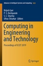 Cover: Computing in Engineering and Technology - Springer